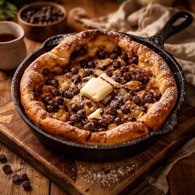 Image of Chocolate Chip Dutch Baby