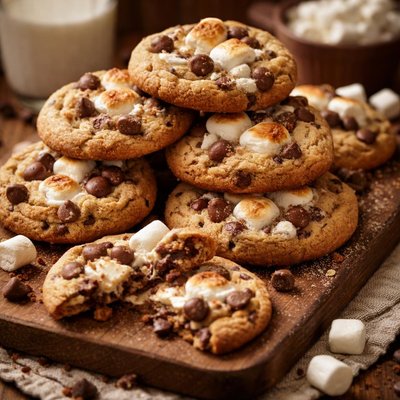 Image of Chocolate Chip Marshmallow Cookies