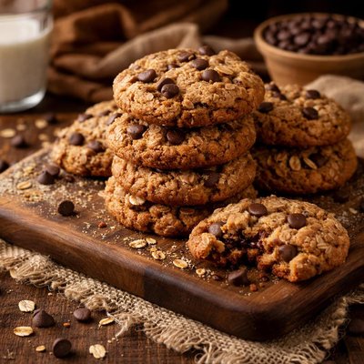 Image of Chocolate Chip N Oatmeal Cookies