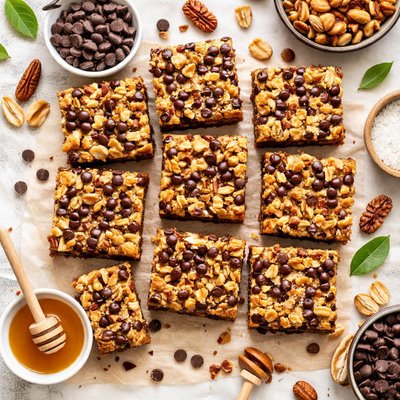 Image of Chocolate Chip Nut Bars