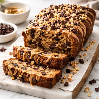 Image of Chocolate Chip Peanut Butter Bread
