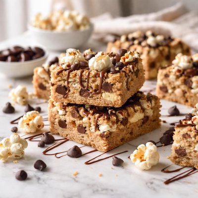 Image of Chocolate Chip Popcorn Bars