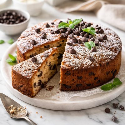 Image of Chocolate Chip Sour Cream Cake