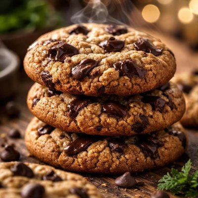 Image of Chocolate Chip Spelt Cookies Vegan
