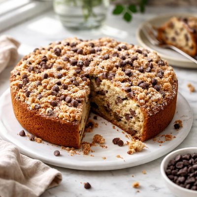 Image of Chocolate Chip Streusel Cake