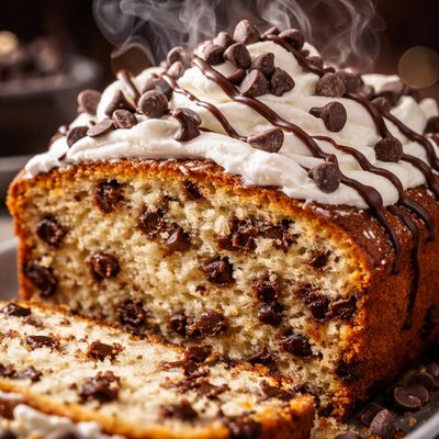 Image of Chocolate Chip Whipped Cream Loaf