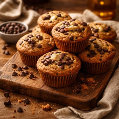 Image of Chocolate Chip Yoghurt Muffins