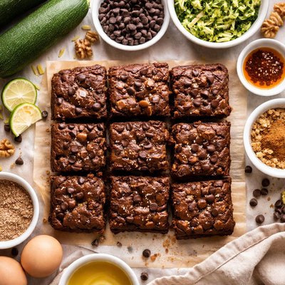 Image of Chocolate Chip Zucchini Brownies