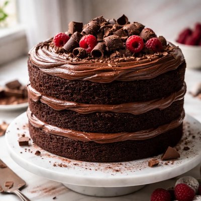 Image of Chocolate Chocolate Cake