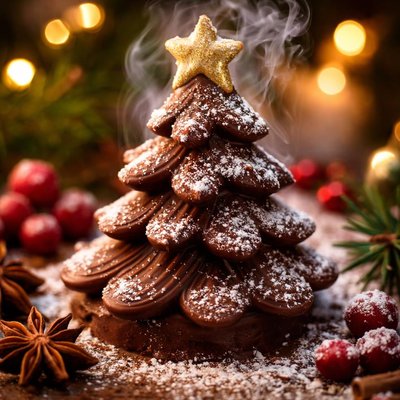 Image of Chocolate Christmas Tree