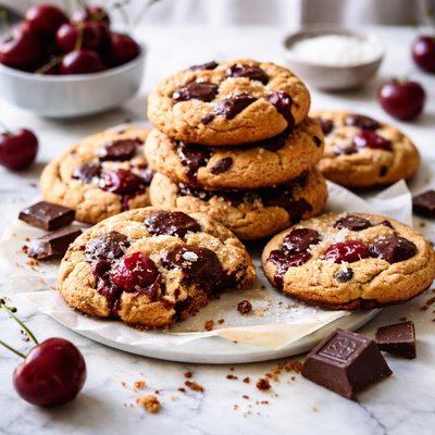 Image of Chocolate Chunk and Cherry Cookies