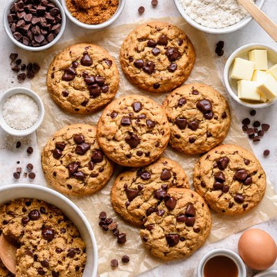 Image of Chocolate Chunk Cookies One Bowl