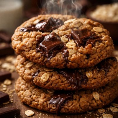 Image of Chocolate Chunk Oat Cookies