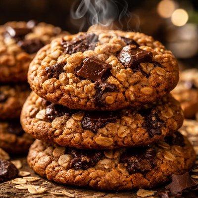 Image of Chocolate Chunk Oatmeal Cookies