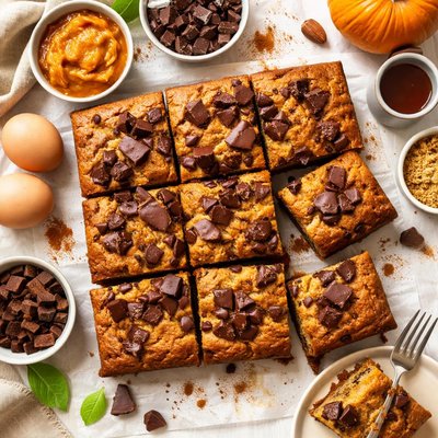 Image of Chocolate Chunk Pumpkin Cake