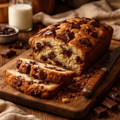 Image of Chocolate Chunk Vanilla Cake