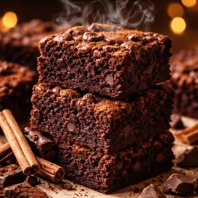 Image of Chocolate Cinnamon Brownies