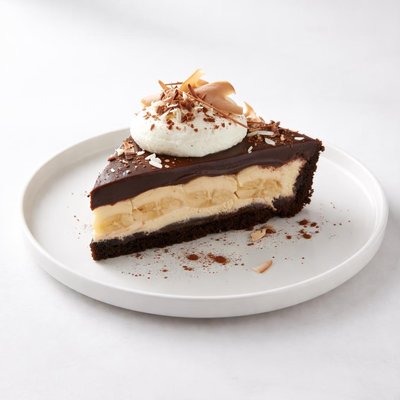 Image of Chocolate Coconut Banana Cream Pie