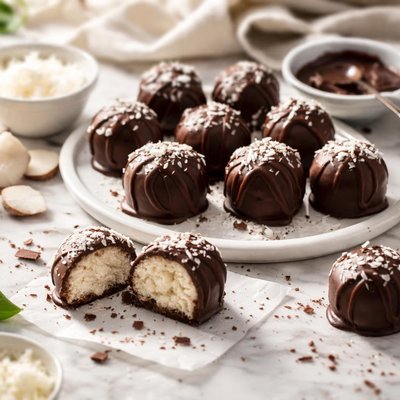 Image of Chocolate Coconut Bonbons