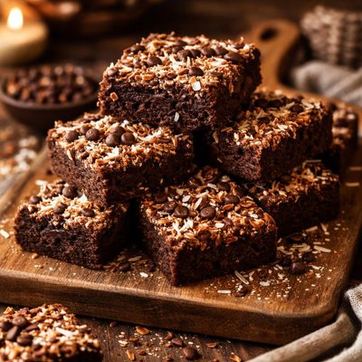 Image of Chocolate Coconut Brownies
