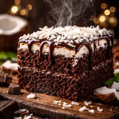 Image of Chocolate Coconut Cake
