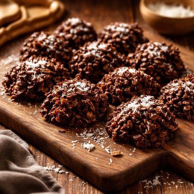 Image of Chocolate Coconut Crispies