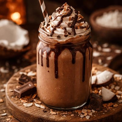 Image of Chocolate Coconut Milkshake