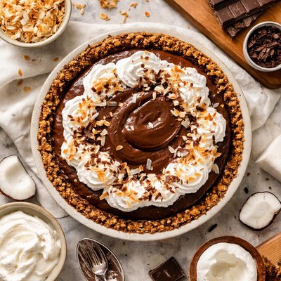 Image of Chocolate Coconut Pie