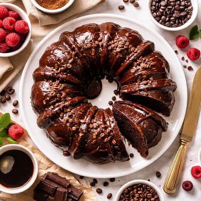 Image of Chocolate Coffee Bundt Cake