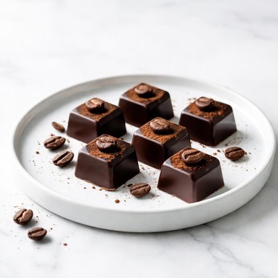 Image of Caramelos de Chocolate y Café sin lácteos