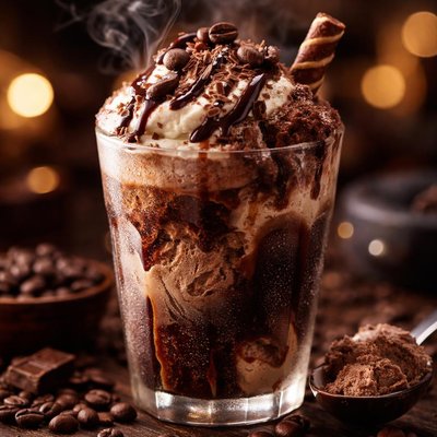 Image of Chocolate Coffee Ice Cream Soda