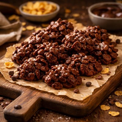 Image of Chocolate Corn Flake Candy