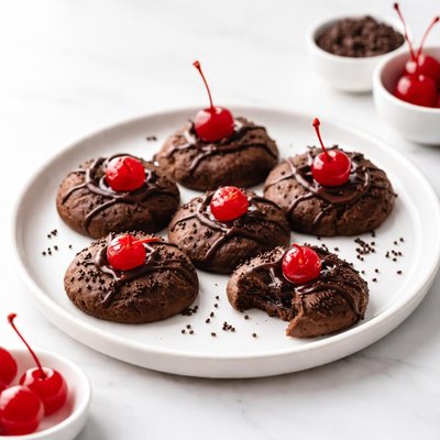 Image of Chocolate Covered Cherry Cookies