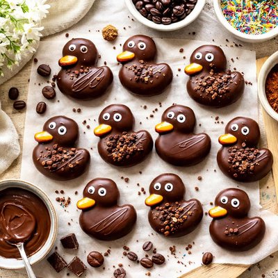 Image of Chocolate Covered Espresso Bean Ducks