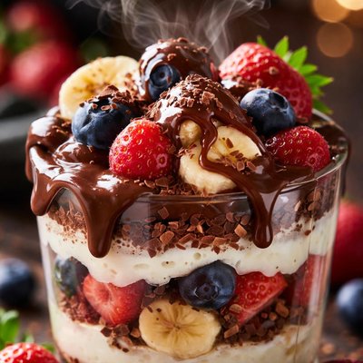 Image of Chocolate Covered Fruit Parfait Ww 1pt