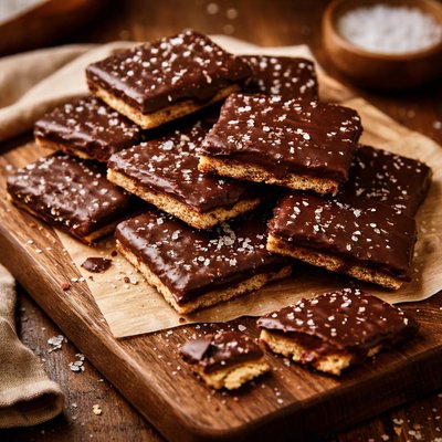 Image of Chocolate Covered Saltine Crackers