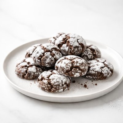 Image of Chocolate Crackle Cookies Chocolate Snowballs