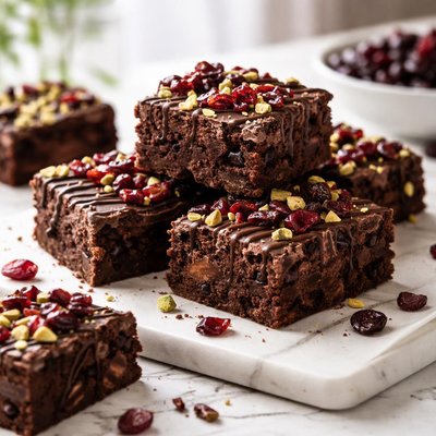 Image of Chocolate Cranberry Bars