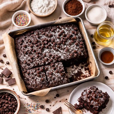 Image of Chocolate Crazy Cake