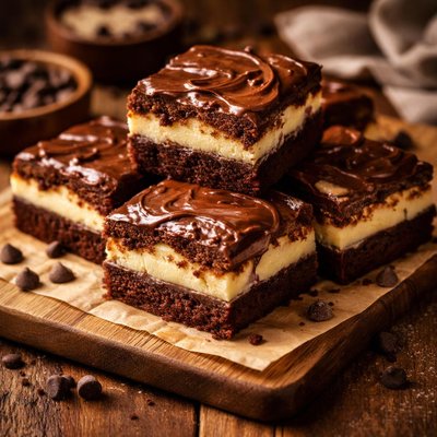 Image of Chocolate Cream Cheese Bars
