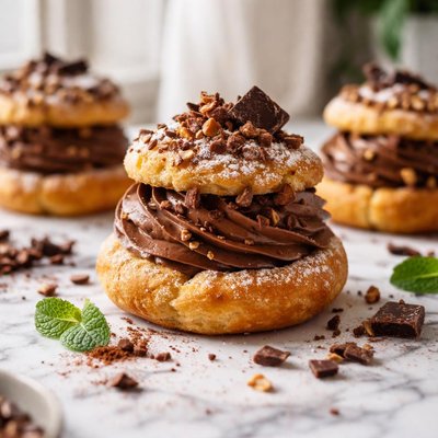 Image of Chocolate Cream Puff
