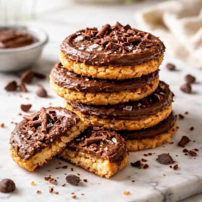 Image of Chocolate Crispy Biscuits