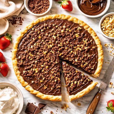 Image of Chocolate Crispy Pie