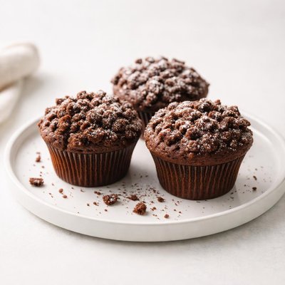 Image of Chocolate Crumble Muffins