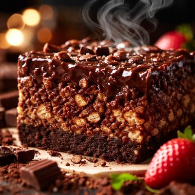 Image of Chocolate Crunch Cake No Bake