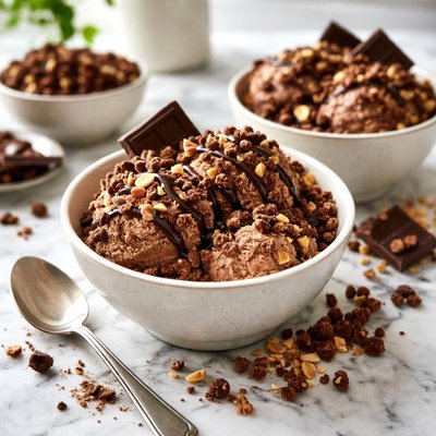Image of Chocolate Crunch Ice Cream Bowls