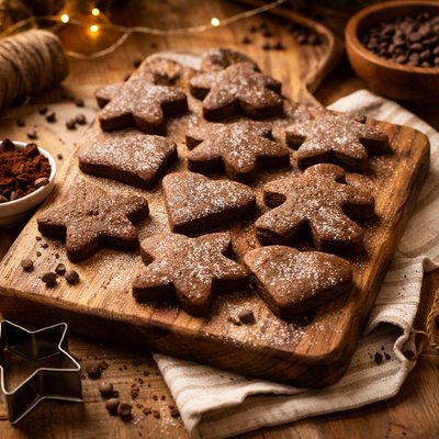 Image of Chocolate Cut Out Cookies