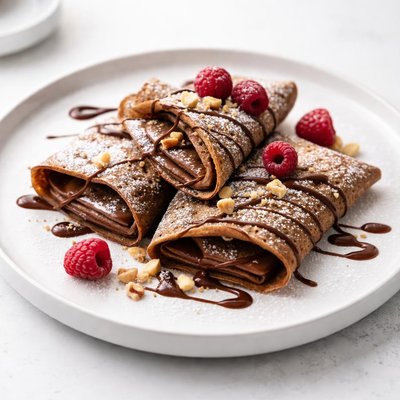 Image of Chocolate Dessert Crepes