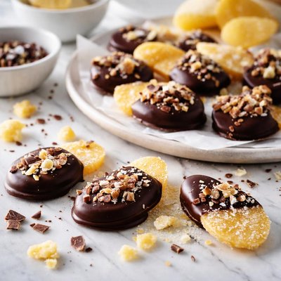 Image of Chocolate Dipped Ginger