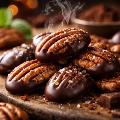 Image of Chocolate Dipped Pecans